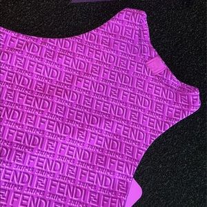 FENDI SKIMS XS HIGHNECK BODY SUIT